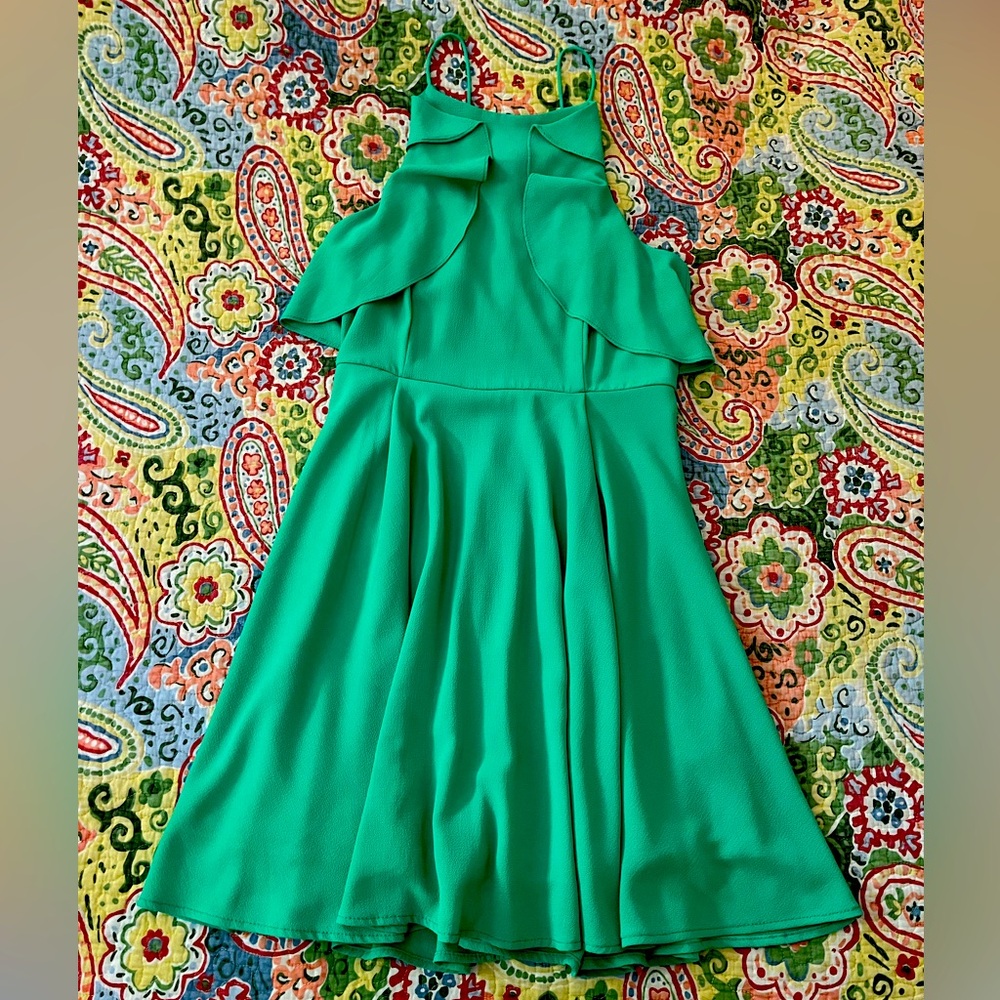 Bright green mini dress - she & sky brand